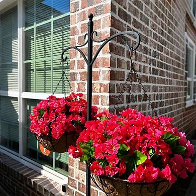 Artificial Hanging Flowers Basket Outdoor Decor