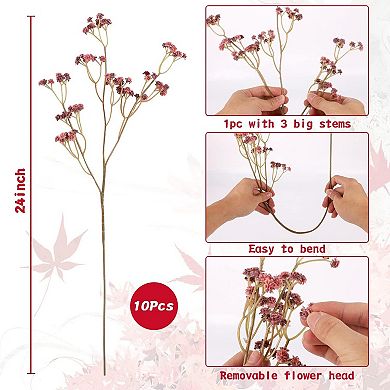10pcs Artificial Gypsophila Bouquet Wedding Decoration