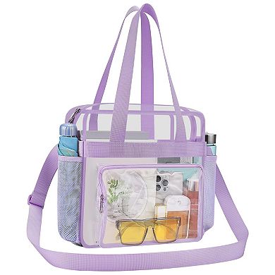 Clear Stadium Messenger Bag