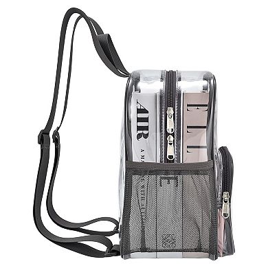 Clear Stadium Backpack Front Pocket