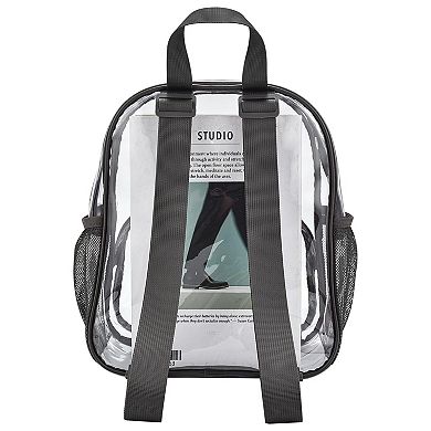 Clear Stadium Backpack Front Pocket