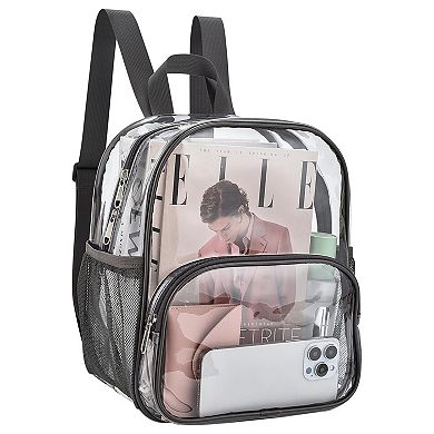 Clear Stadium Backpack Front Pocket