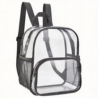 Clear Stadium Backpack Front Pocket