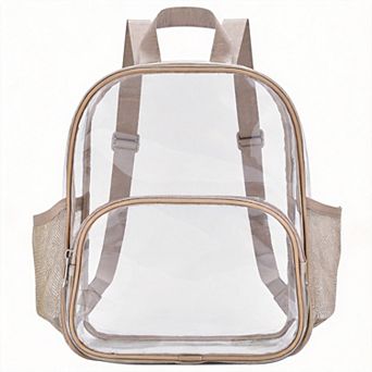 Clear Stadium Backpack Front Pocket