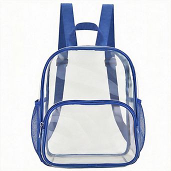 Clear Stadium Backpack Front Pocket
