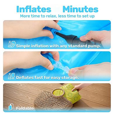 Inflatable Whale Pool Tent Kids Water Fun