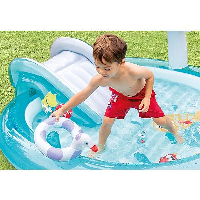 Gator Inflatable Kiddie Pool Water Play Swim Center