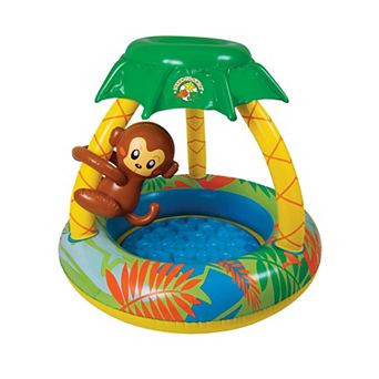 Go Bananas Monkey Inflatable Kiddie Pool