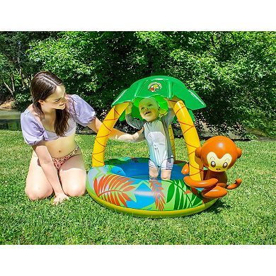 Go Bananas Monkey Inflatable Kiddie Pool