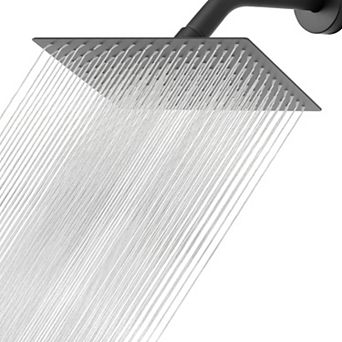 12*8” Rain Shower Head High Flow Stainless Steel Rainfall Rectangle