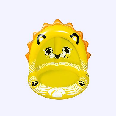 Inflatable Kiddie Pool Sun Shade Lion