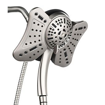 1.8 GPM Shower Head Handheld Combo 9 Modes Rainfall
