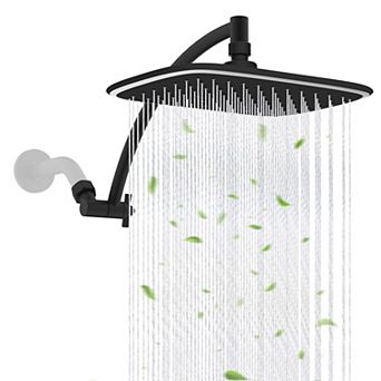 12 Inch Rain Shower Head With Extension Arm Adjustable