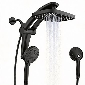 12” Rain Shower Head Handheld Combo Magnetic Docking Power Jets