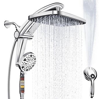 12” Rain Shower Head Handheld Combo Magnetic Docking Power Jets