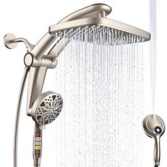 12” Rain Shower Head Handheld Combo Magnetic Docking Power Jets