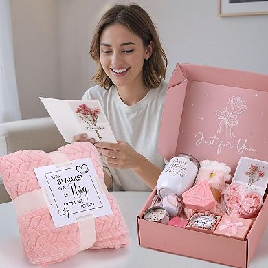 Spa Gift Set Women Self Care Basket