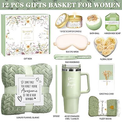 Spa Gift Basket Self Care Relaxation Set