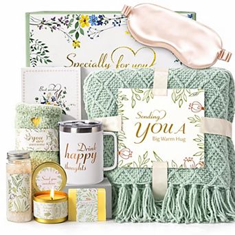 Get Well Soon Spa Gift Basket for Women