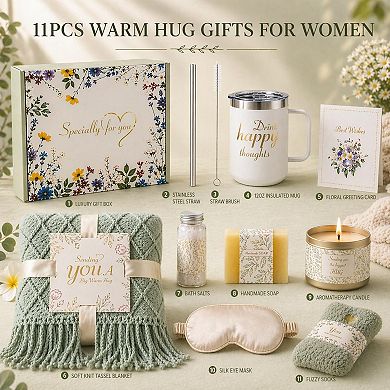 Get Well Soon Spa Gift Basket for Women