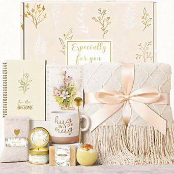 Spa Gift Basket Women Self Care Relaxing Inspirational Gifts