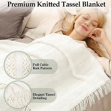 Mother's Day Spa Gift Basket with Cozy Blanket