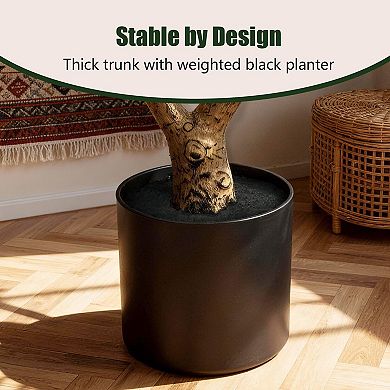 Artificial Olive Tree Faux Plant Indoor Decor