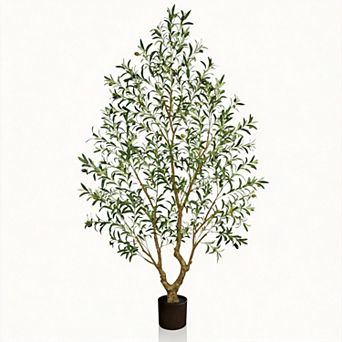 Artificial Olive Tree Faux Plant Indoor Decor
