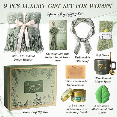 Self Care Gift Basket Women Spa Set