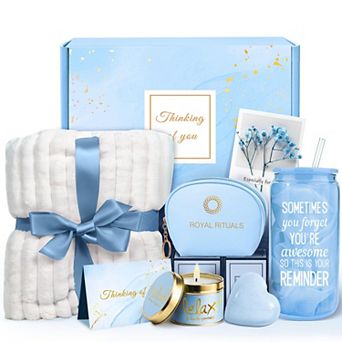 Women Gift Set Bath Spa Self Care Blanket Sympathy