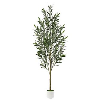 Artificial Olive Tree Faux Silk Plant Indoor Potted Tree