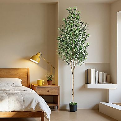 Artificial Olive Tree Faux Plant Indoor Decor