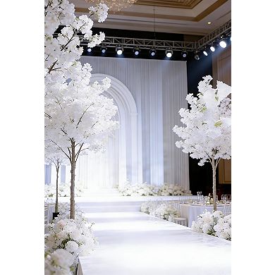 Cherry Blossom Artificial Tree Indoor Outdoor Home Office Garden Decor
