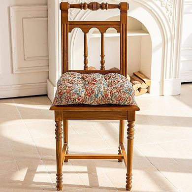 Boho Geometric Chair Cushion U-shaped Cotton Linen Pad