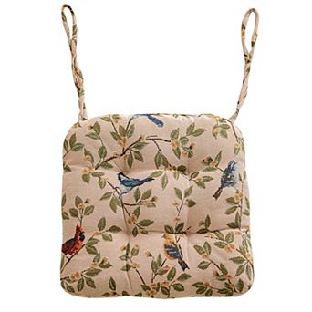 Boho Geometric Chair Cushion U-shaped Cotton Linen Pad