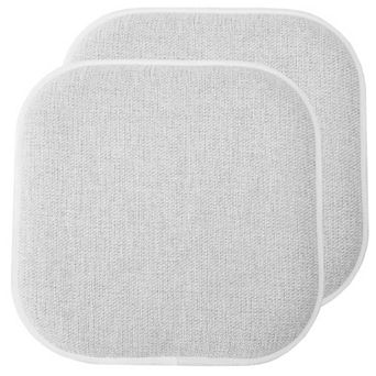 Chair Cushion Memory Foam Pads Slip Non Skid Rubber Rounded Square Seat Cover