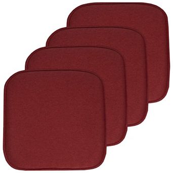 Chair Cushion Memory Foam Pads Slip Non Skid Rubber Rounded Square Seat Cover