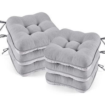 Chair Cushions Dining Kitchen Non Slip Ties Covers