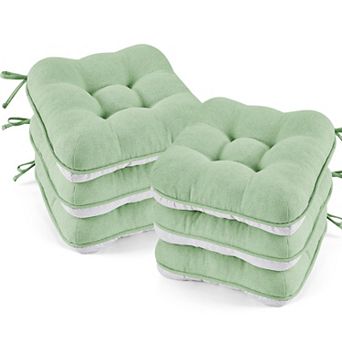 Chair Cushions Dining Kitchen Non Slip Ties Covers