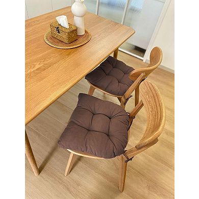 Chair Cushion Dining Pads Ties Indoor Kitchen Seat Desk