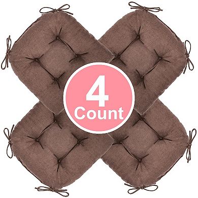 Chair Cushion Dining Pads Ties Indoor Kitchen Seat Desk