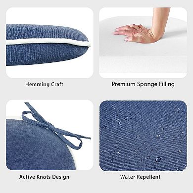 Chair Cushions Seat With Ties Patio Pads
