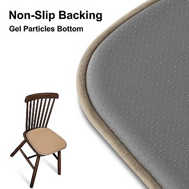 Dining Chair Cushions Non Slip Indoor Pads U-shaped Kitchen Seat Set