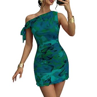 Women Summer Off Shoulder Dress