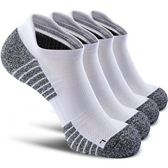 4 Pairs No Show Sportspression Socks Men Women Pack