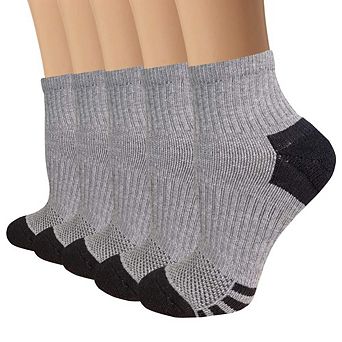 5 PAIRS Copper Ankle Socks Arch Support Plantar Fasciitis