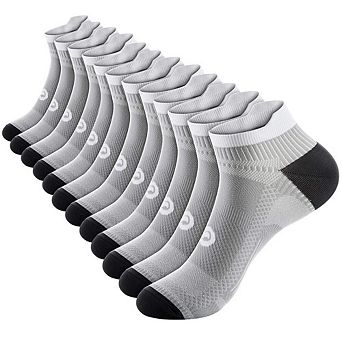 6 Pairs Compression Socks Ankle Running Arch Support Plantar Fasciitis
