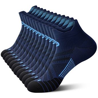 6 Pairs Compression Socks Ankle Running Arch Support Plantar Fasciitis