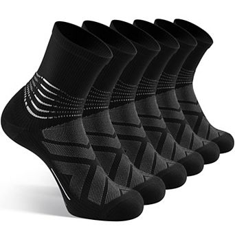 3Packs Compression Ankle Socks Plantar Fasciitis Running Hiking