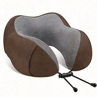 Memory Foam Neck Pillow Travel Sleep Support